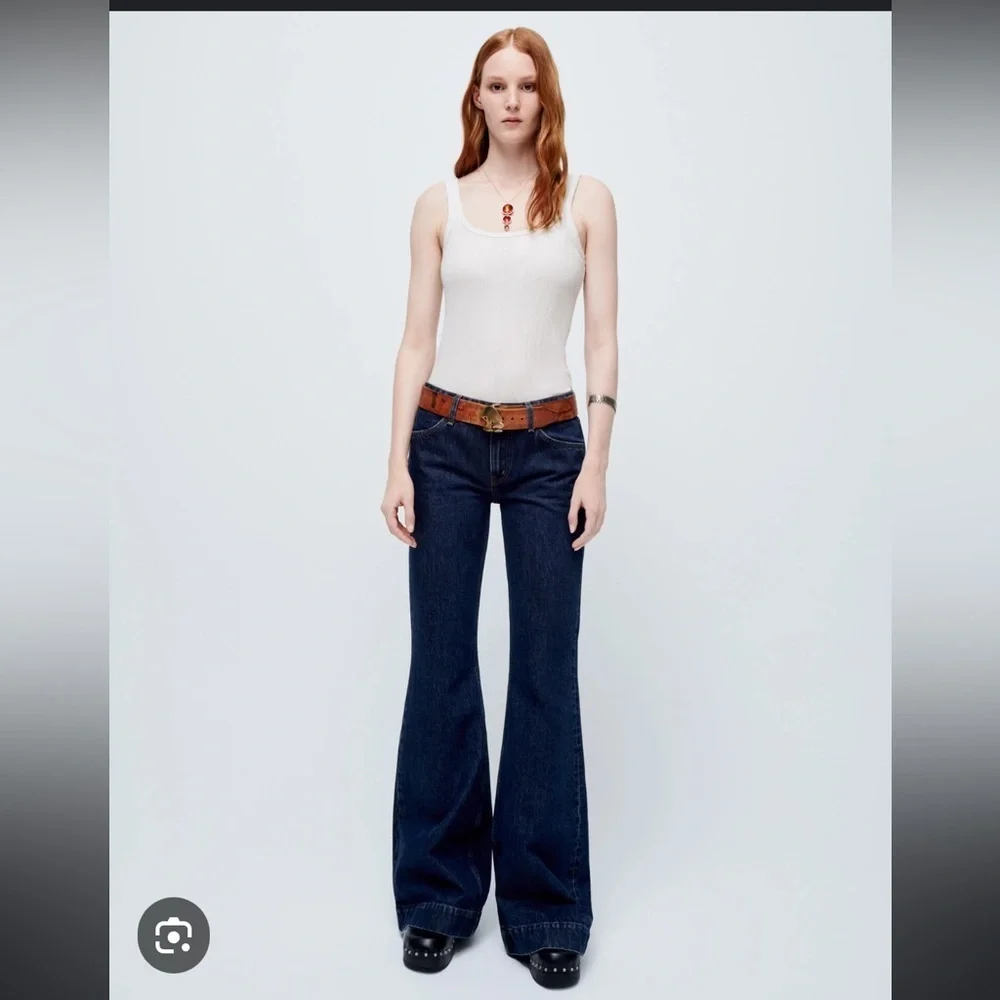 Re\Done- 70s Bell Bottom Heritage Wash Denim Jeans in Size 30. - Picture 1 of 8